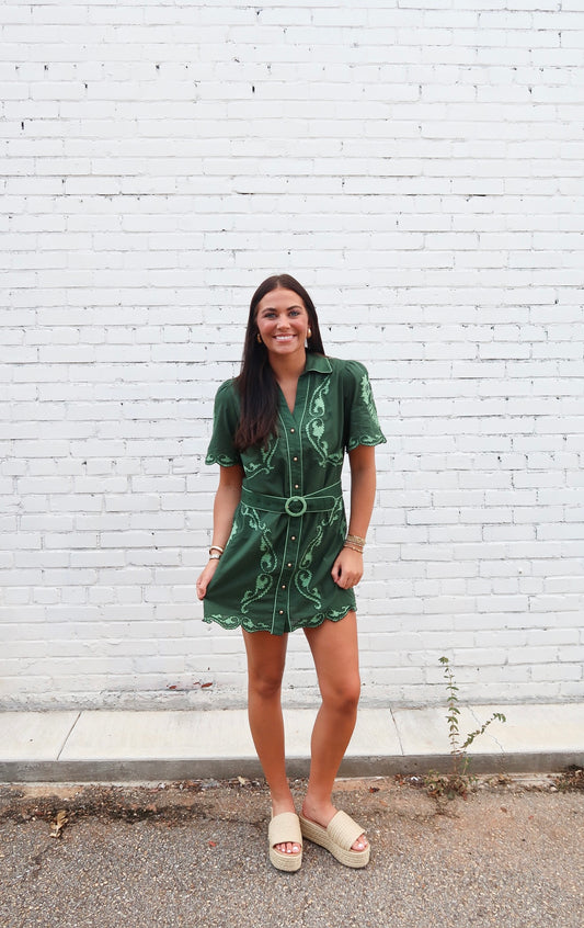 Poppy Dress Regal Scallop