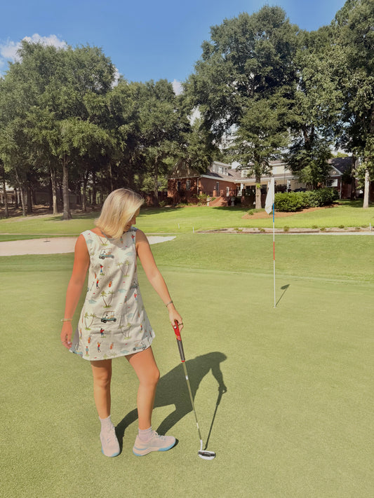 Tee Time Mini Golf Dress