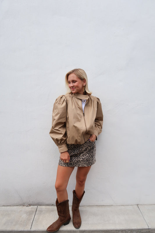 London Bubble Jacket -Camel