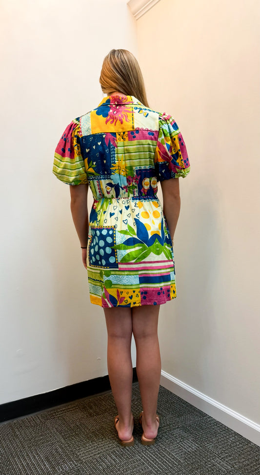 Stormi Bright  Multi Dress
