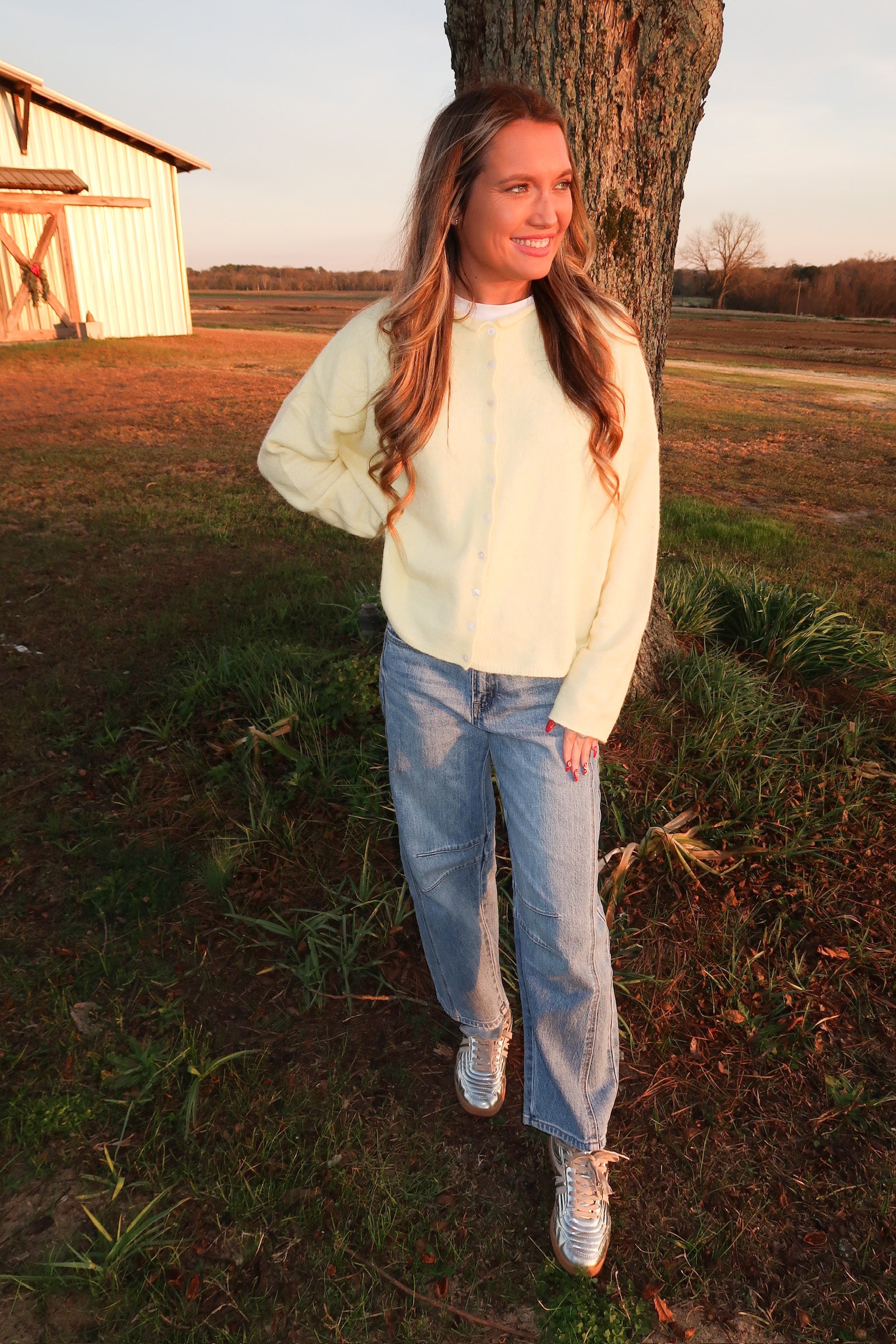 Piper Cardigan- Butter