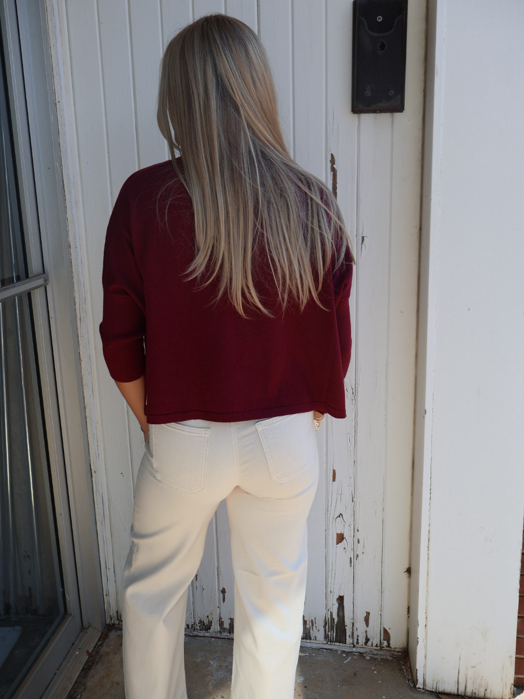 Kerisma Aja Sweater- Bordeaux  (Burgundy)