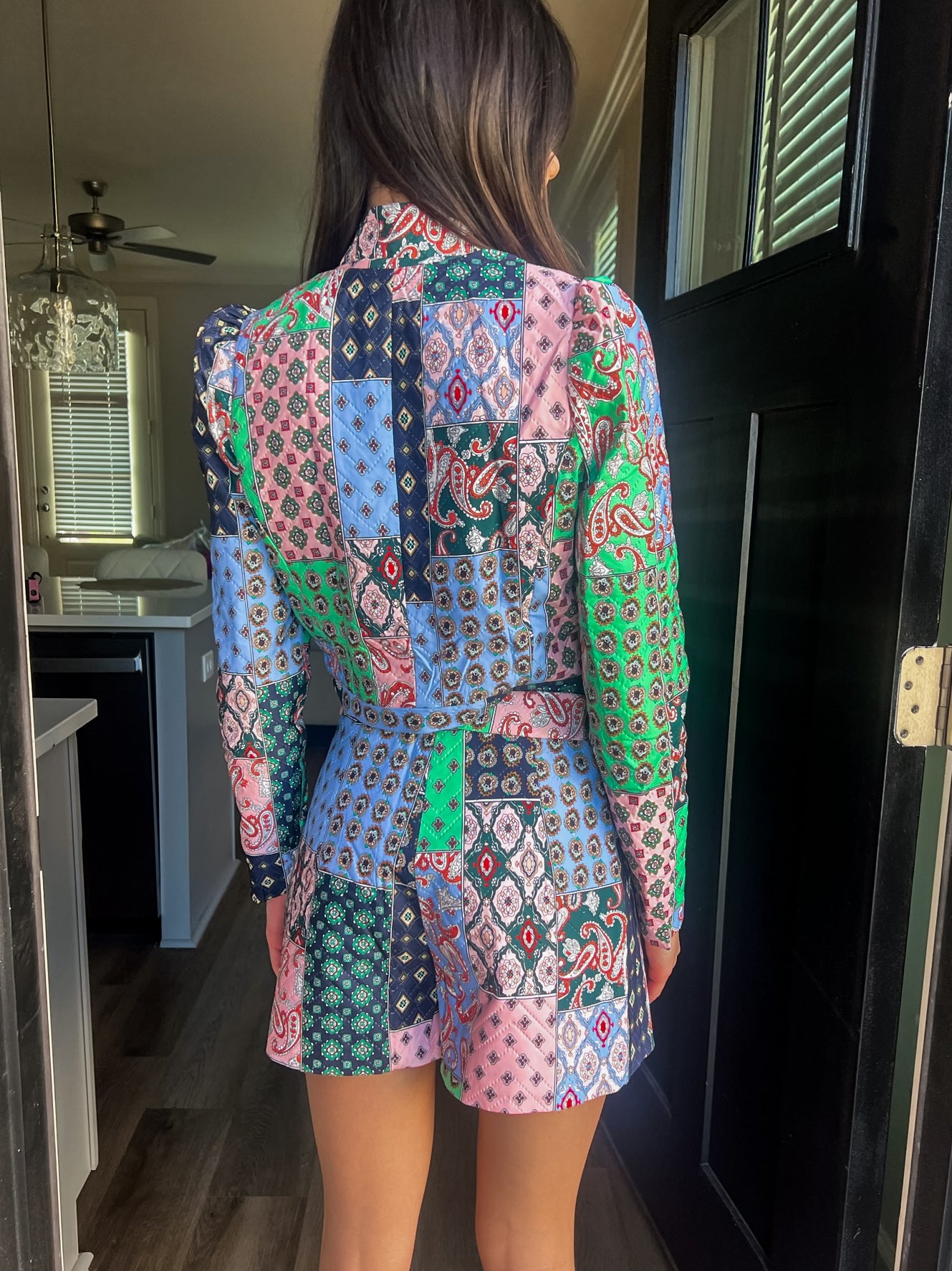 Patchwork Quilted Jacket
