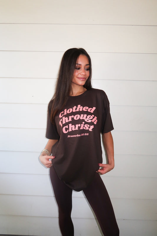 Clothed Through Christ -Brown