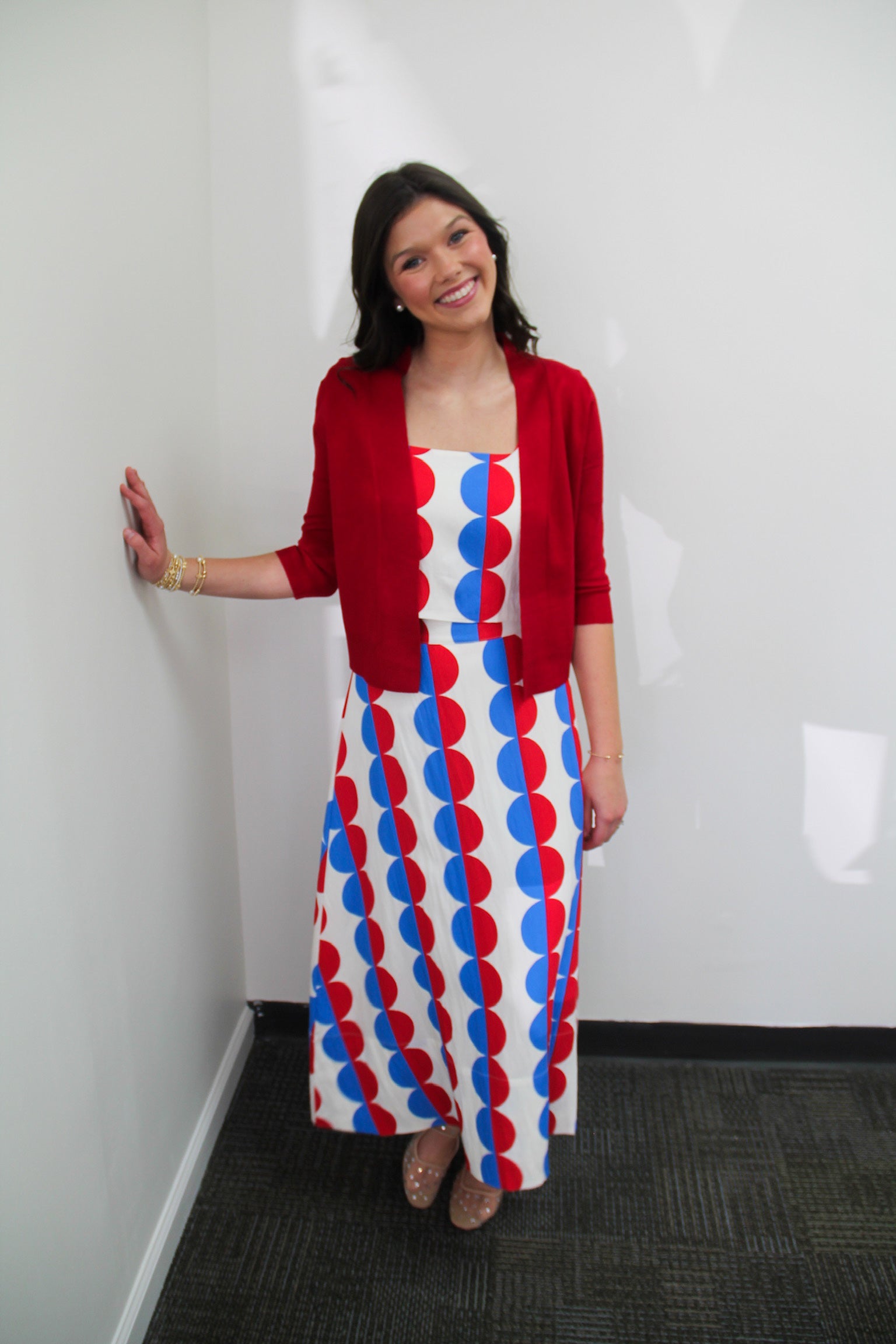Patriotic Polka Dot Set