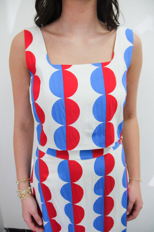 Patriotic Polka Dot Set