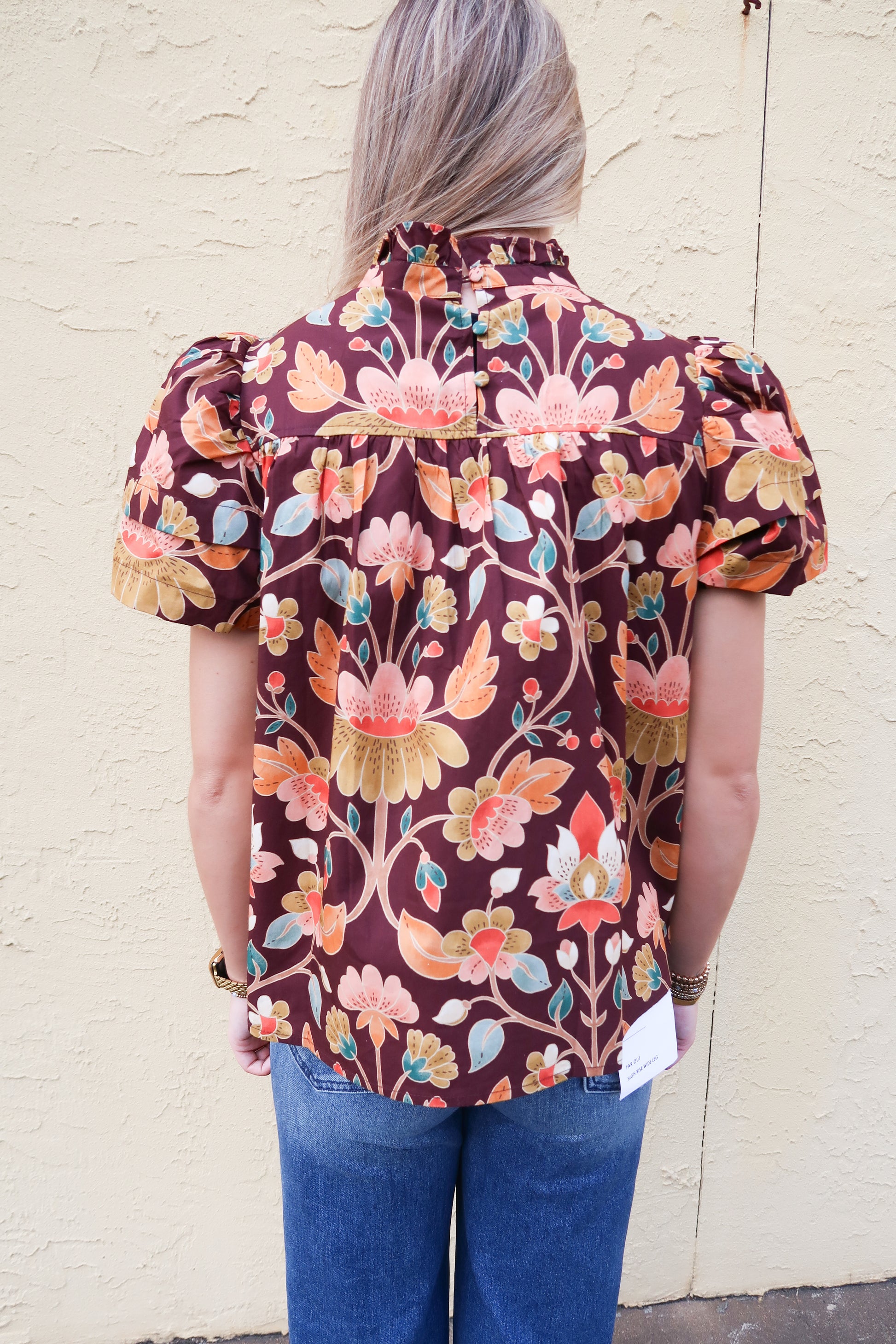 Amber Bloom Top