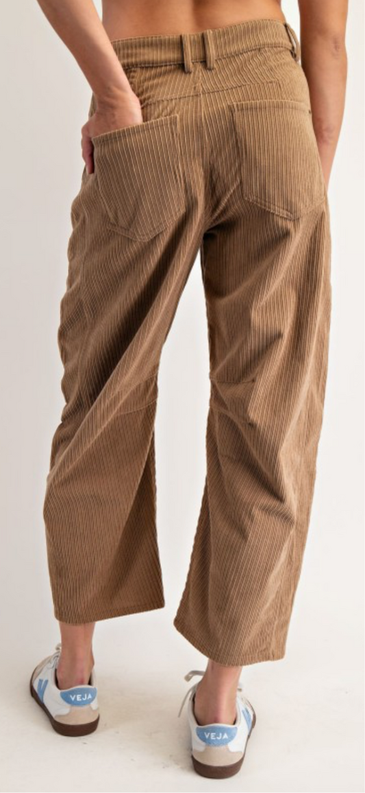 CoCo Corduroy Barrel Pants