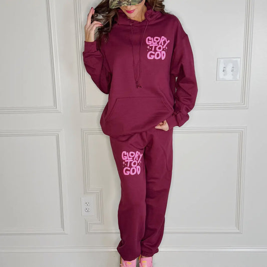Glory To God Sweat Set