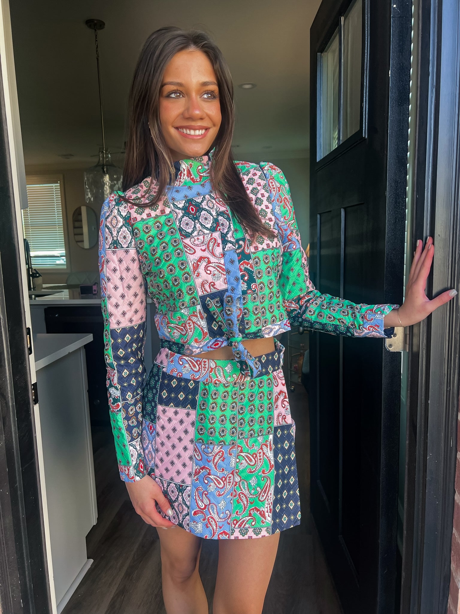 Patchwork Quilted Jacket