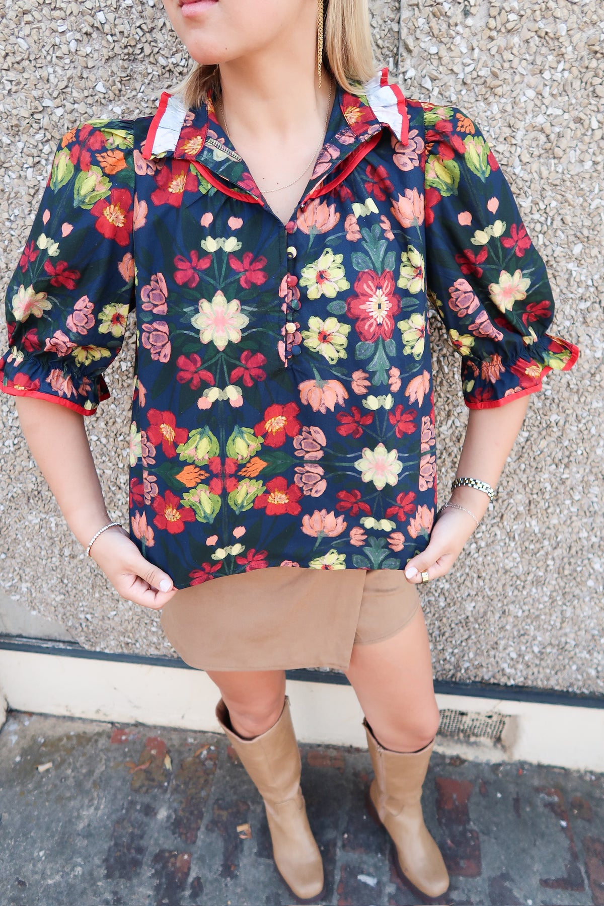 Lottie Botanical Top