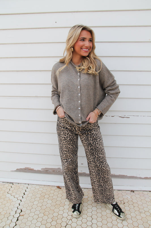 Piper Cardigan - Mocha