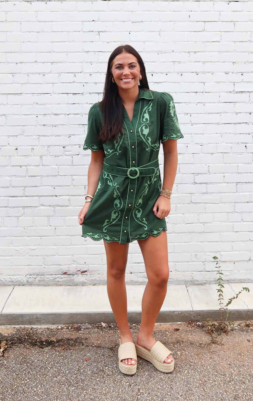 Poppy Dress Regal Scallop