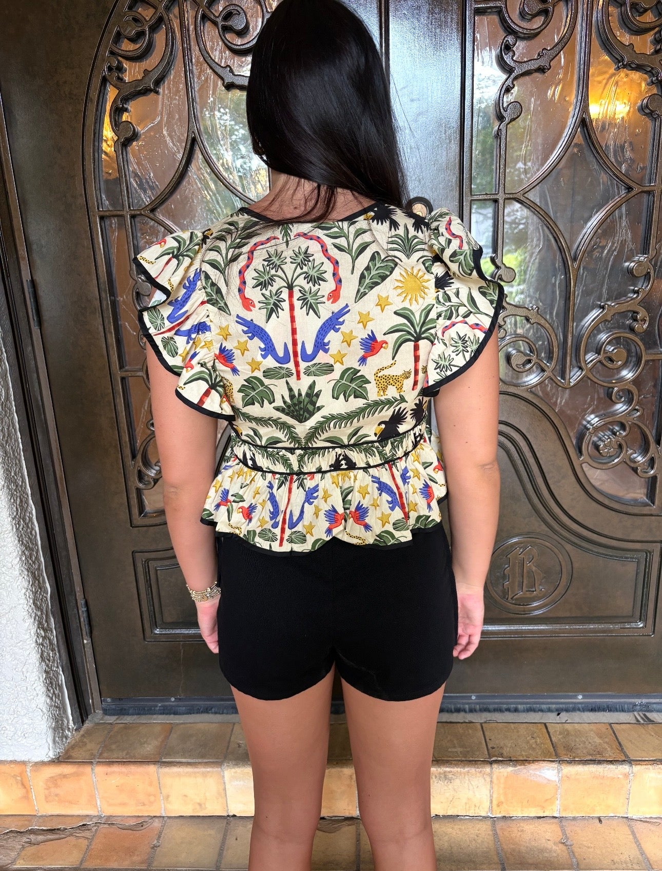 Canopy Call Tie Front Top