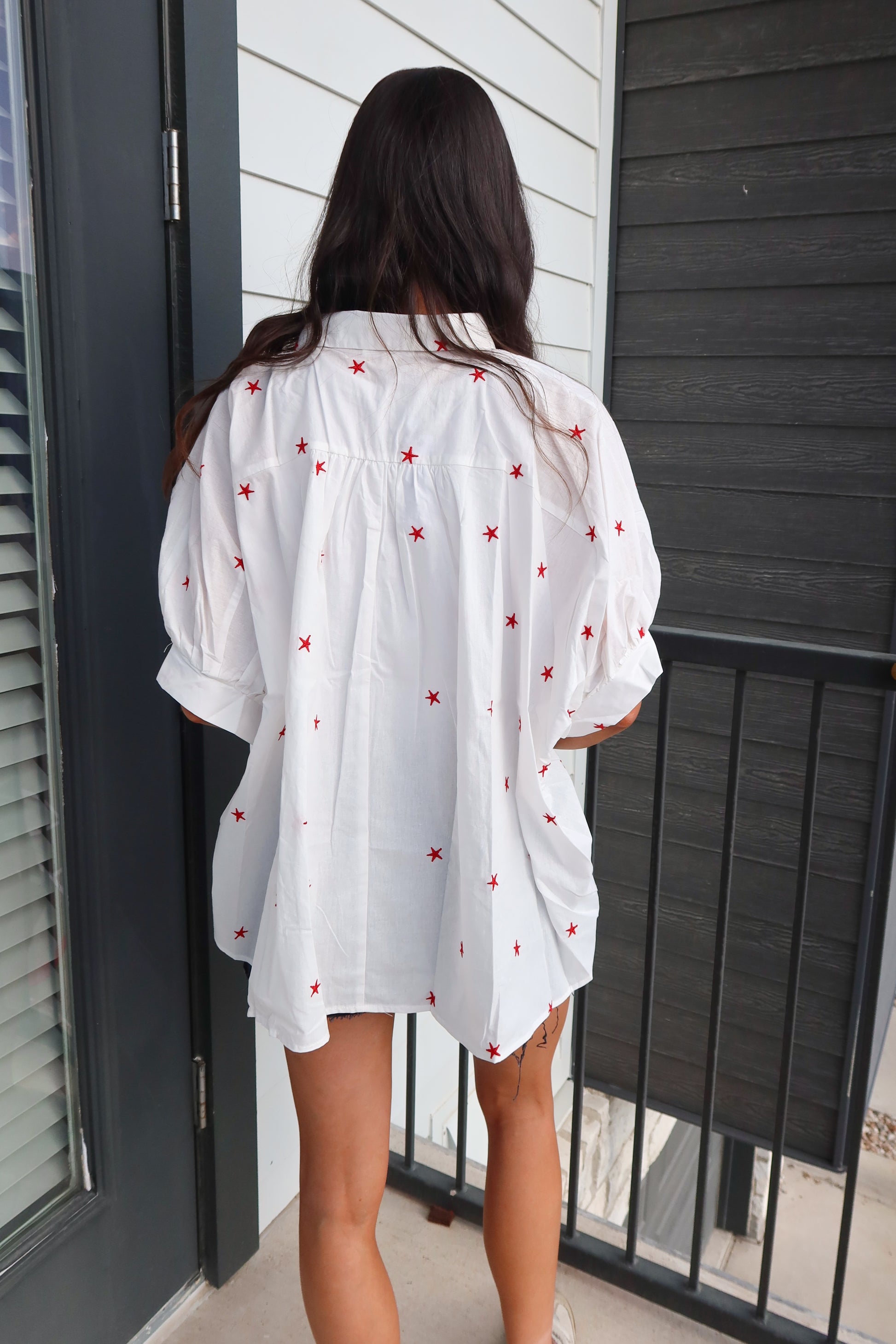 Star Spangled Shirt-Red