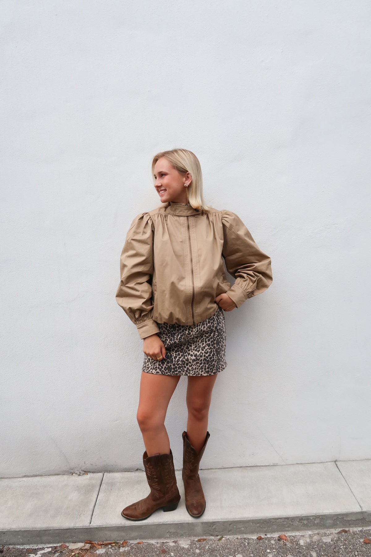 London Bubble Jacket -Camel
