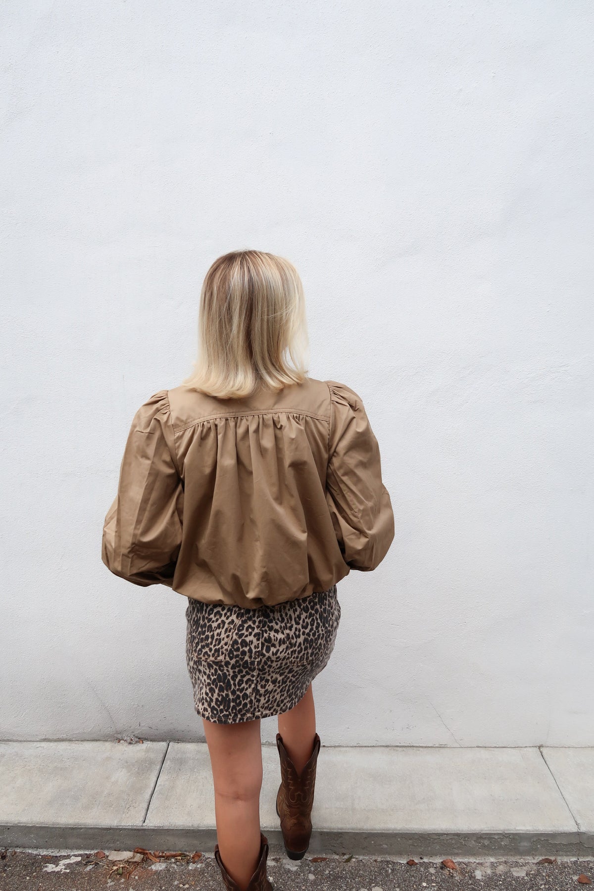 London Bubble Jacket -Camel