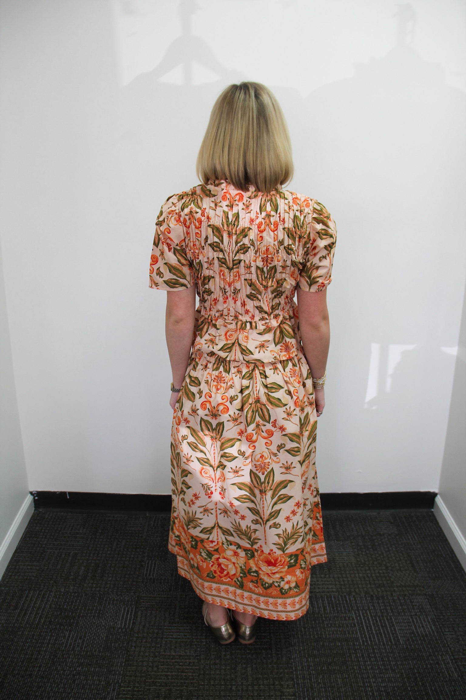 Talia Floral Maxi Skirt