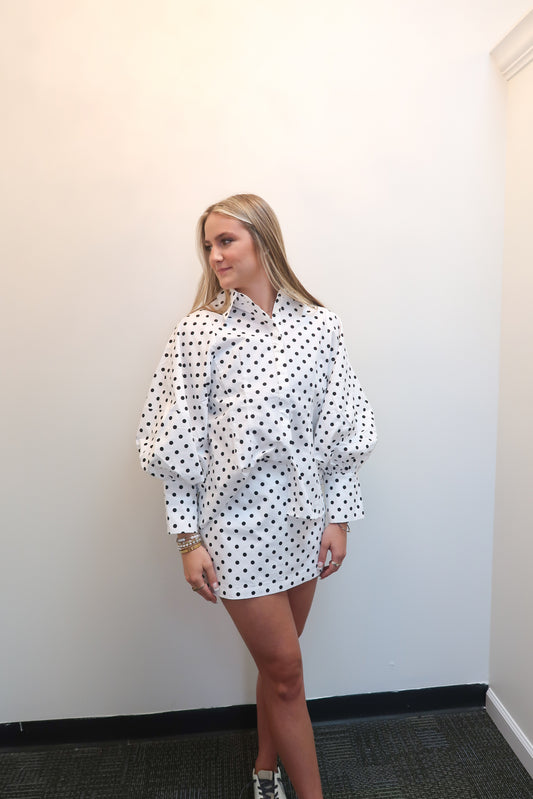 Sydney Polka Dot Skort