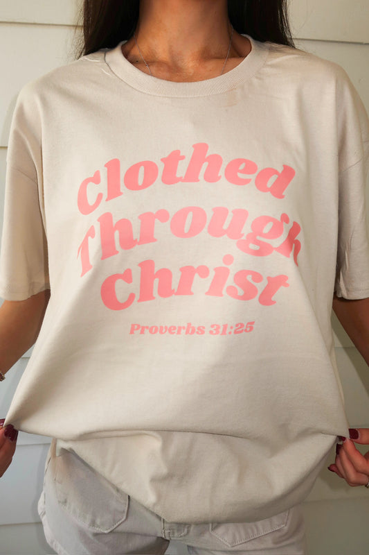 Clothed Through Christ- Sand