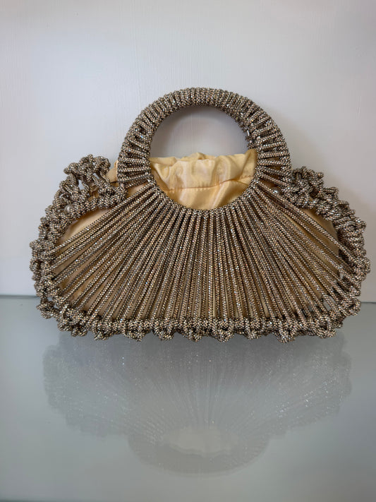 Callista Evening Bag- Gold