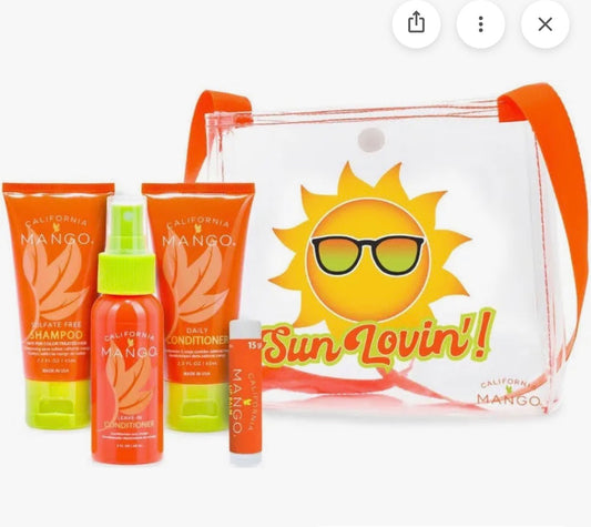 California Mango 5 Piece Hair on The Go