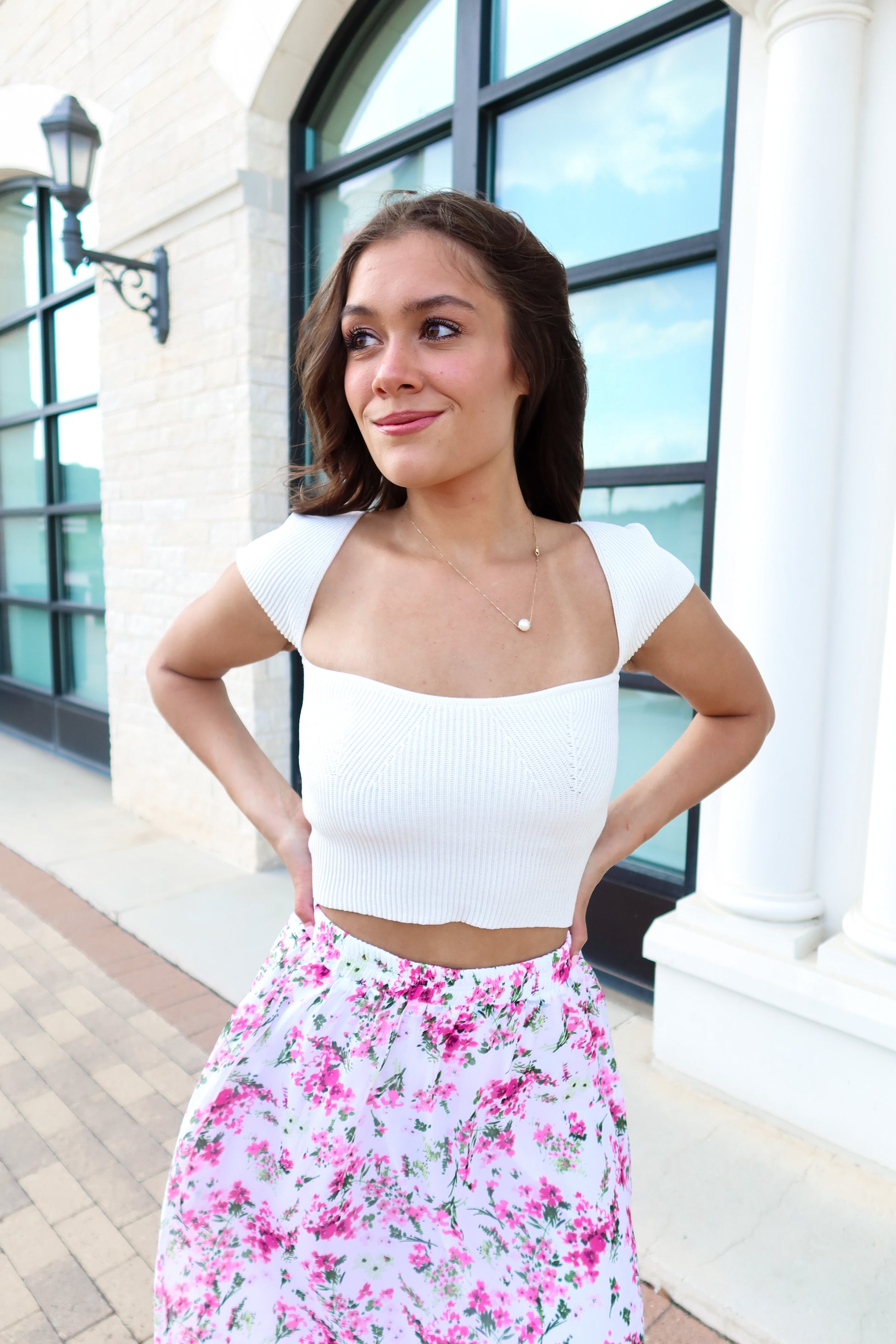 Sweetheart Knit Tee