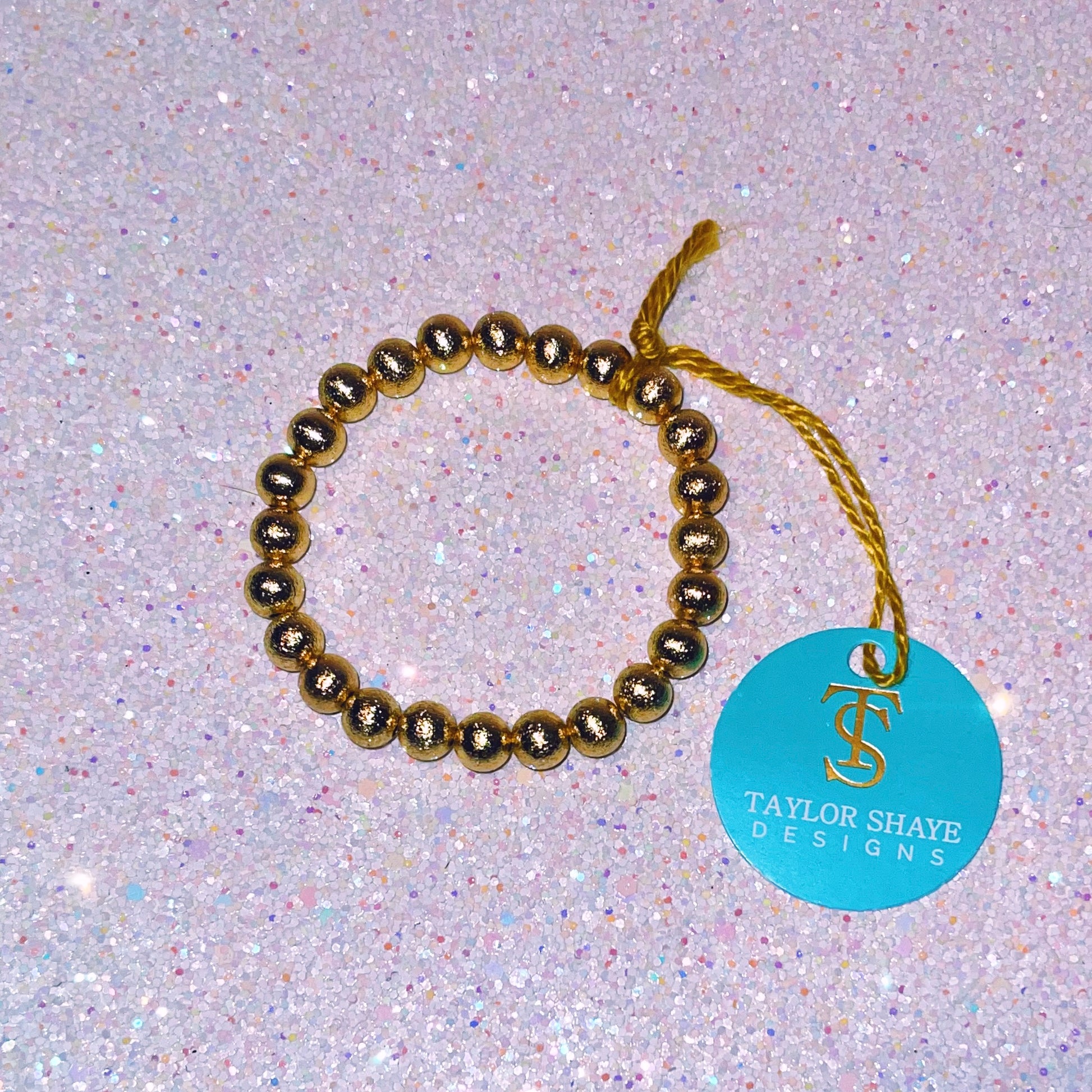 Wrenley Brushed Gold Bracelet 8mm